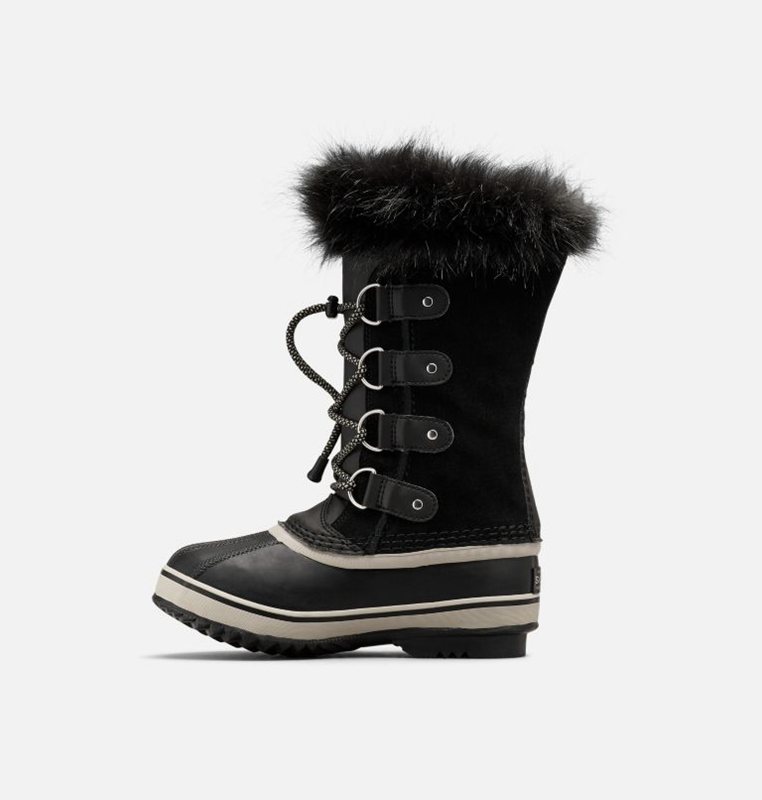 Botas Nieve Sorel Niños - Youth Joan Of Arctic™ Negras - 92416-JPKZ